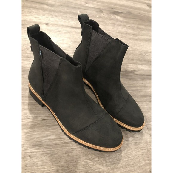 toms black cleo boots